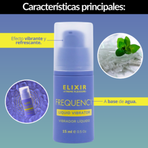 lubricante vibrador líquido 15ml lub090