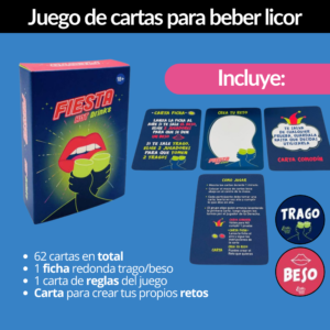 juego erótico cartas fiesta hot jue018