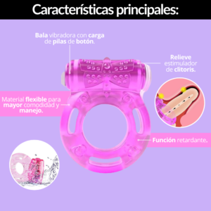 anillo vibrador retardante apr002